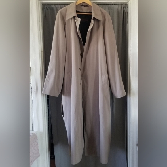Rochester Big & Tall | Khaki Trench Coat - Picture 1 of 15